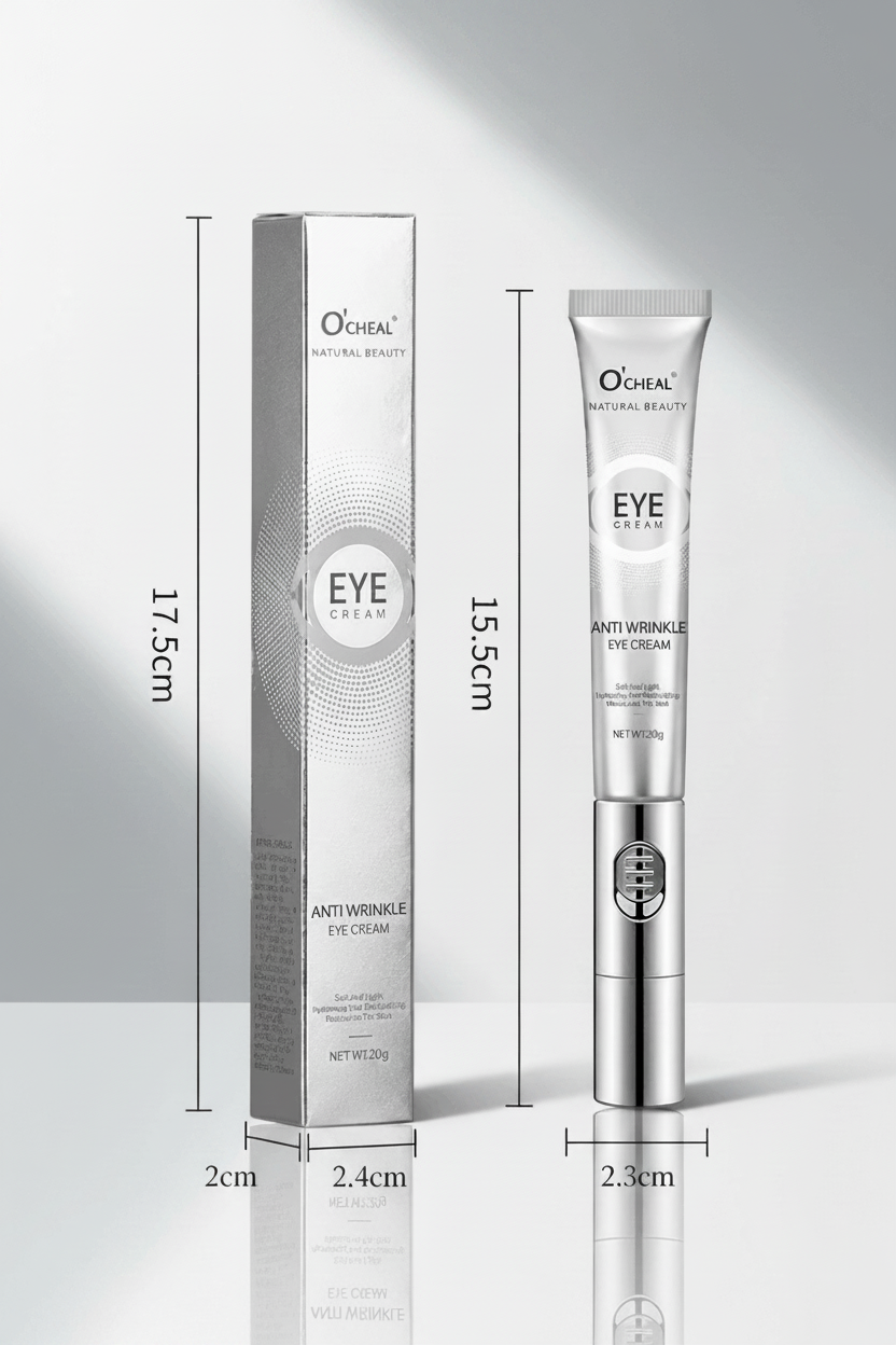 Electric Massage Eye Cream – Hyaluronic Acid Firming & Anti-Wrinkle