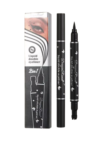 Winged Eyeliner Stamp 2-in-1