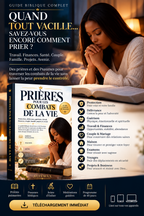 PRIÈRES POUR LES COMBATS DE LA VIE